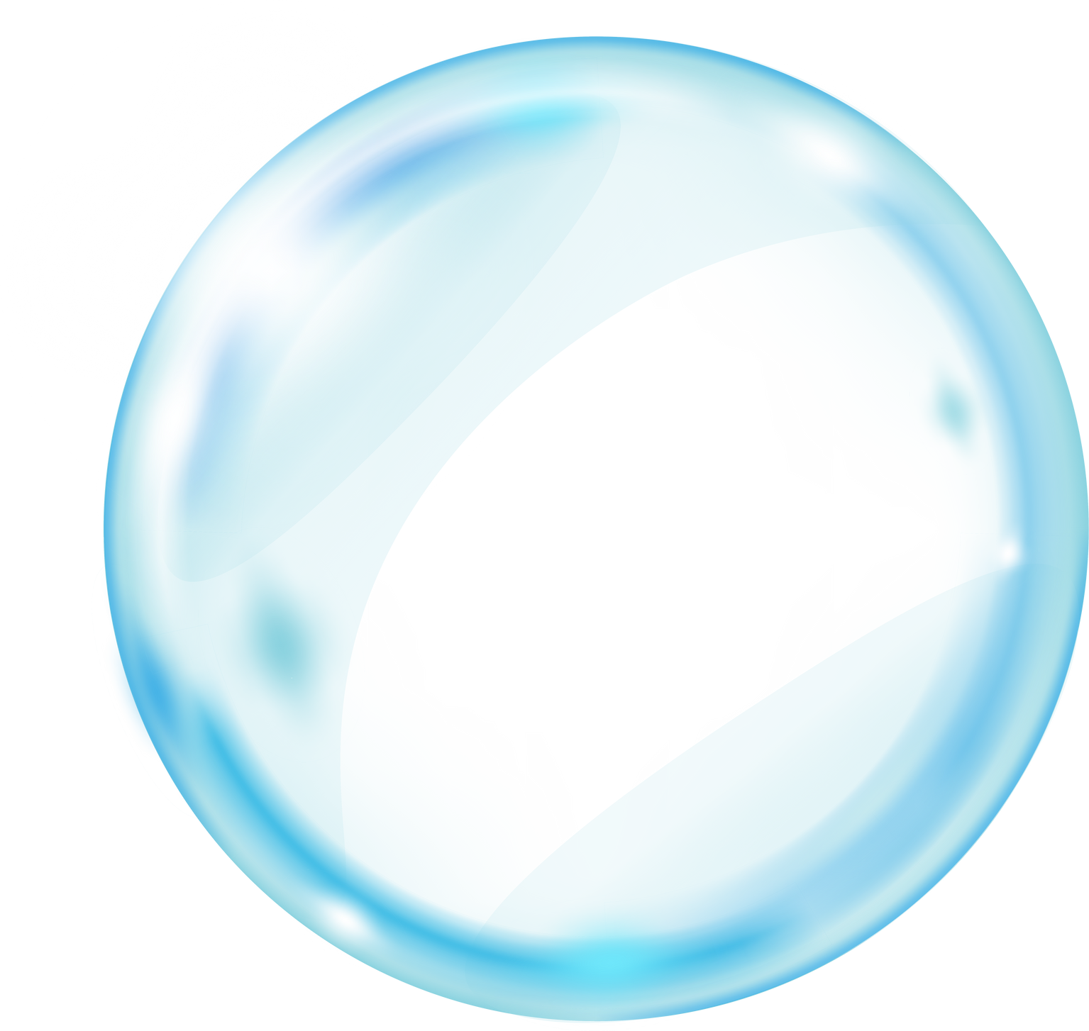 Realistic Water bubble